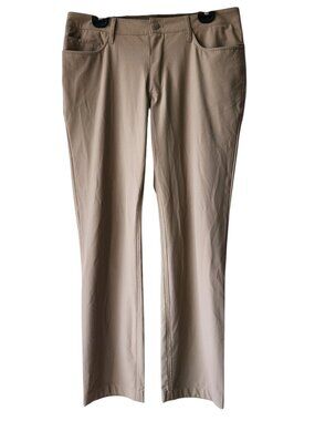 33x28 Casual Pants Slim Fit Jos A Bank Khaki Tan 5 Pocket Active Traveler Mens S
